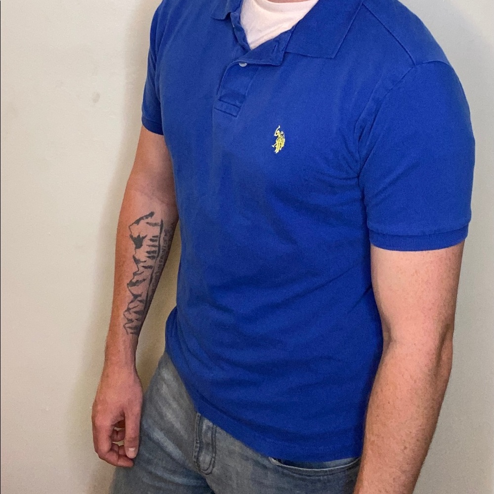 Blue Polo Shirt - Small - Great condition